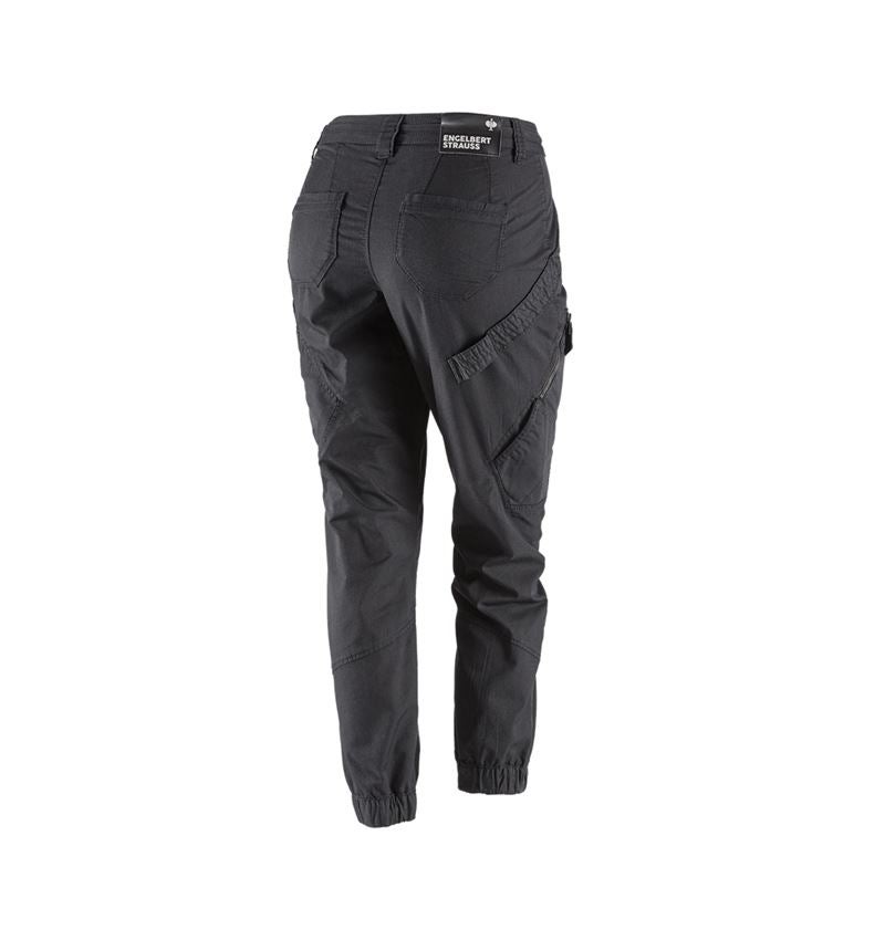 Pantaloni da lavoro: Pantaloni cargo e.s. ventura vintage, donna + nero 3