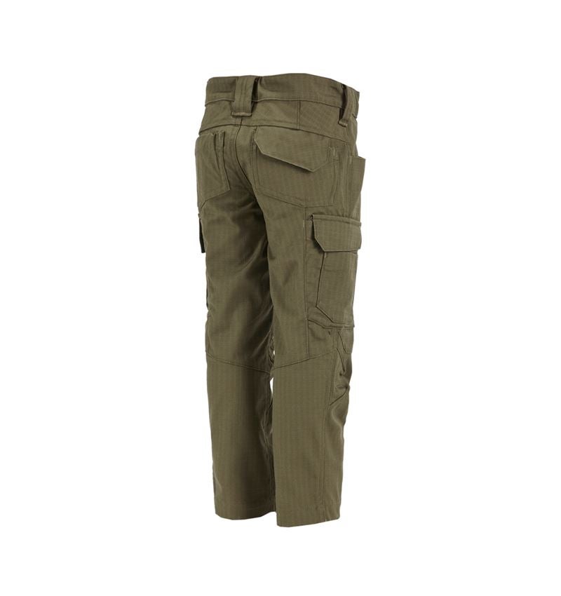 Temi: Pantaloni e.s.concrete solid, bambino + verde fango 3