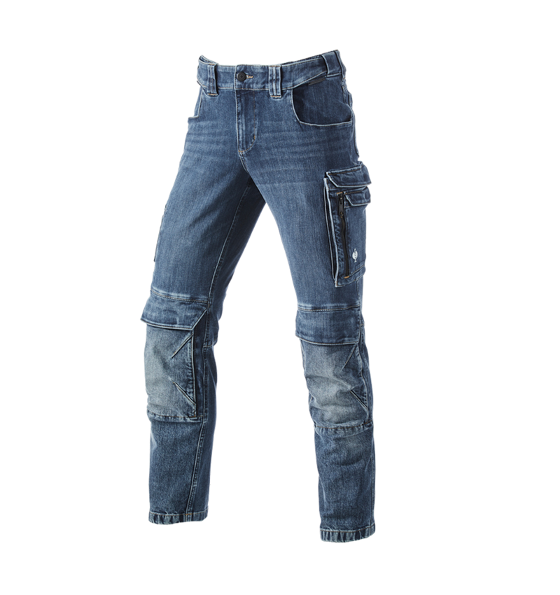 Pantaloni: Cargo Worker-Jeans e.s.concrete + stonewashed 2