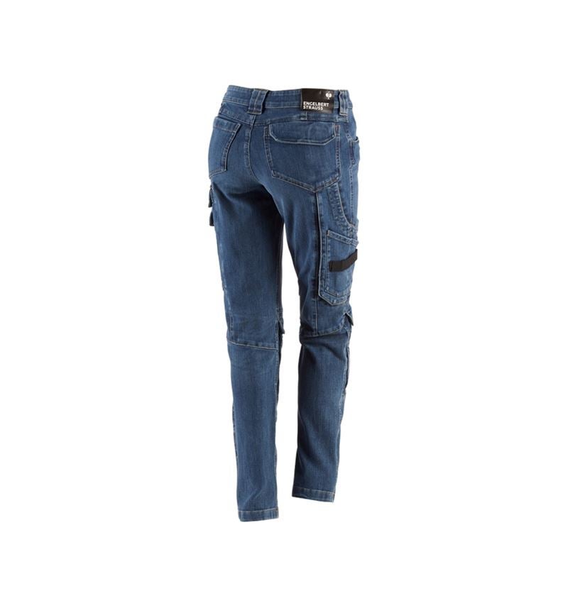 Pantaloni da lavoro: Cargo Worker-Jeans e.s.concrete, donna + stonewashed 3