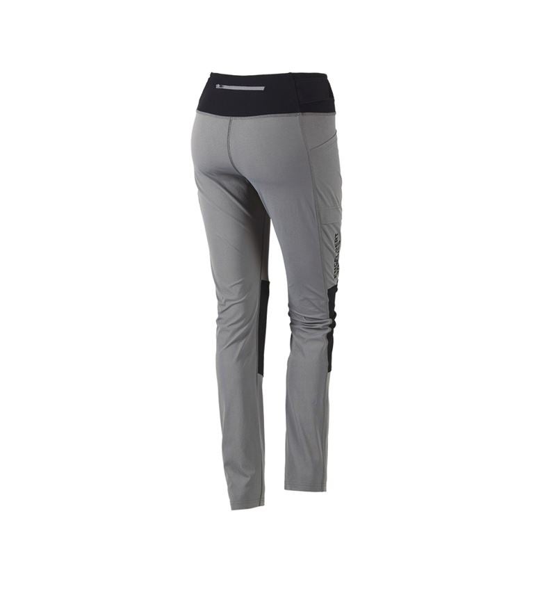 Pantaloni da lavoro: Leggings funzionali e.s.trail, donna + grigio basalto/nero 3