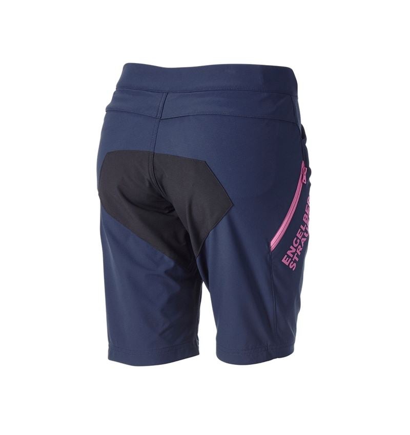 Pantaloni da lavoro: Short funzionali e.s.trail, donna + blu profondo/rosa tara 4