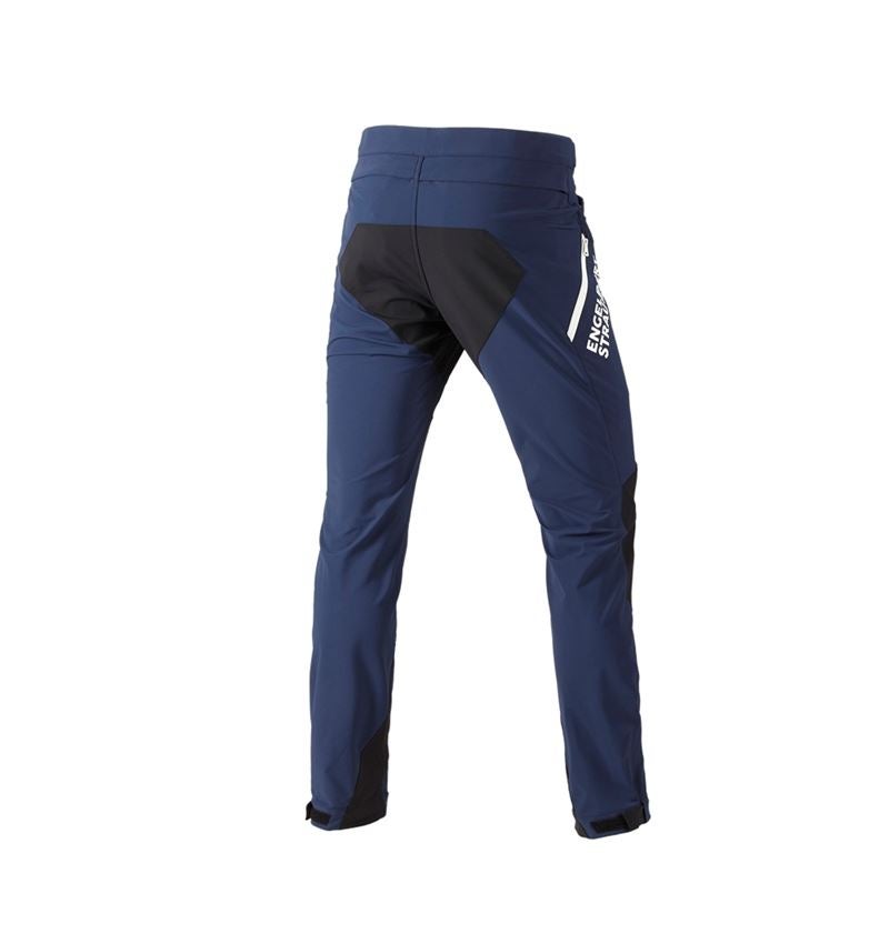 Pantaloni: Pantaloni funzionali e.s.trail + blu profondo/bianco 4