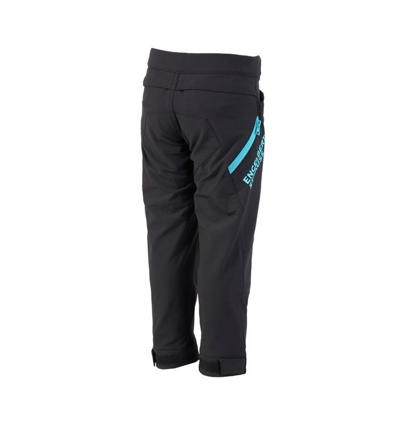 Pantaloni: Pantaloni funzionali e.s.trail, bambino + nero/turchese lapis 3