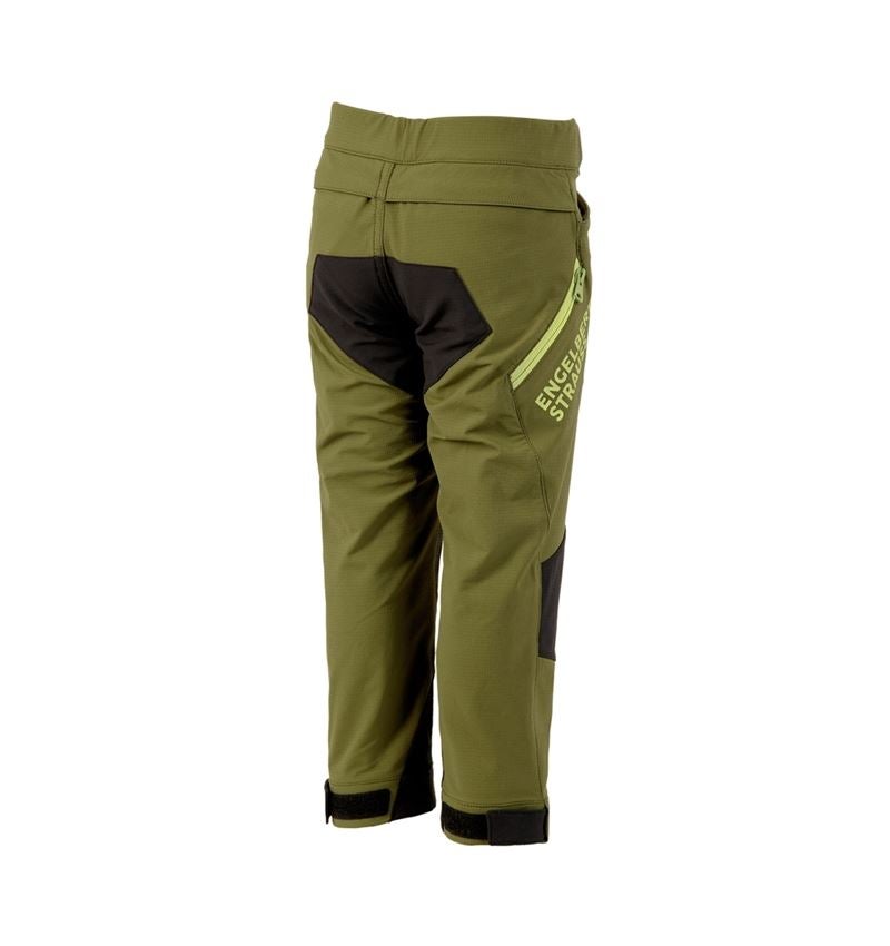Temi: Pantaloni funzionali e.s.trail, bambino + verde ginepro/verde lime 3