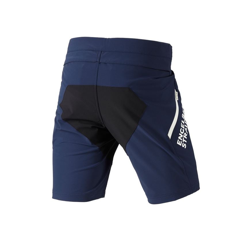 Pantaloni: Short funzionali e.s.trail + blu profondo/bianco 4