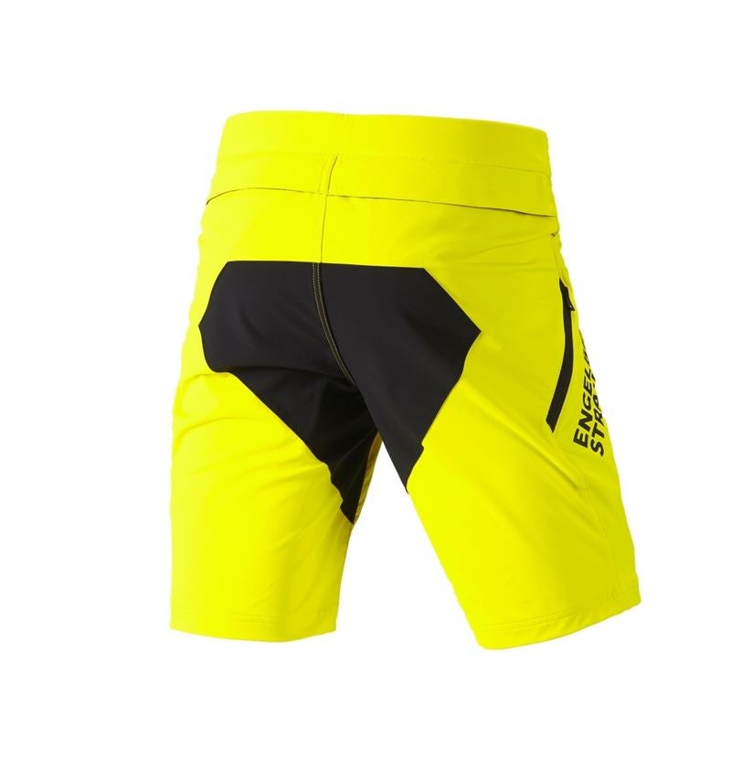 Pantaloni: Short funzionali e.s.trail + giallo acido/nero 4