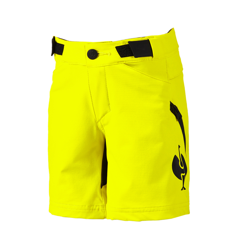Pantaloncini: Short funzionali e.s.trail, bambino + giallo acido/nero 3