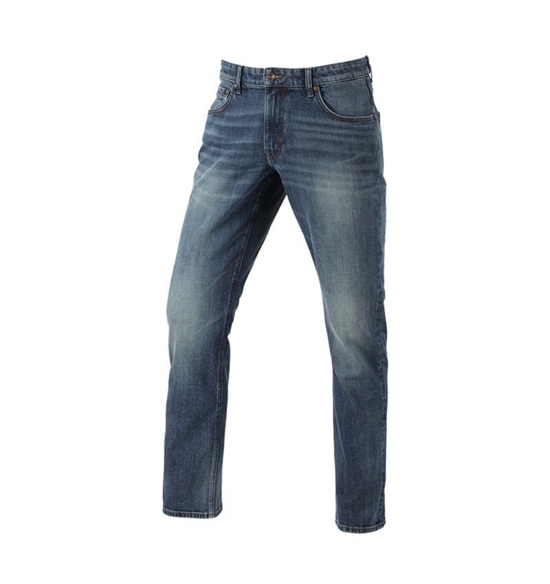 Pantaloni: e.s. 5-Pocket-Stretch-Jeans c.tasca p.metro piegh. + mediumwashed 1