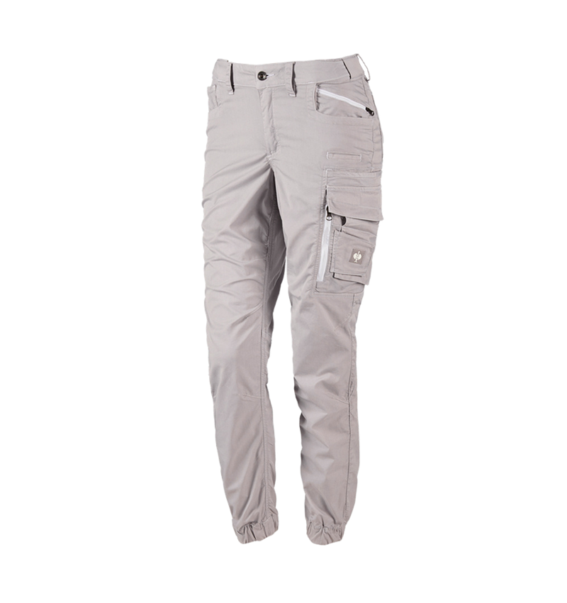 Pantaloni da lavoro: Pantaloni cargo e.s.motion ten estivi, donna + grigio opale 2