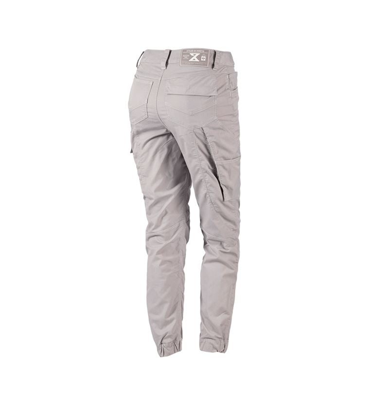 Pantaloni da lavoro: Pantaloni cargo e.s.motion ten estivi, donna + grigio opale 3