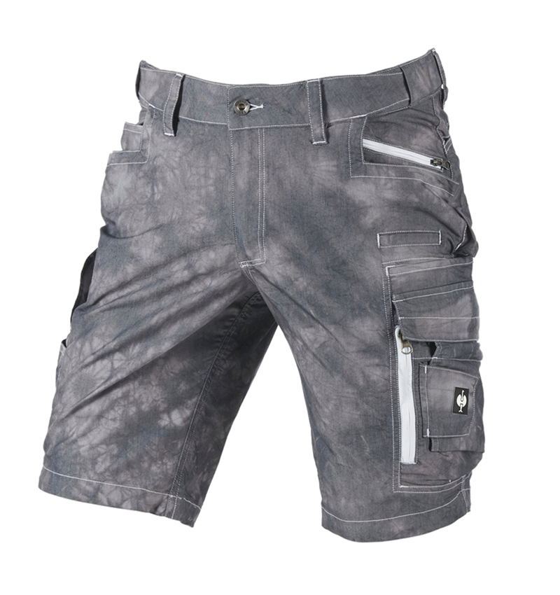 Pantaloni: Pantaloncini cargo e.s.motion ten estivi + nero ossido vintage 2