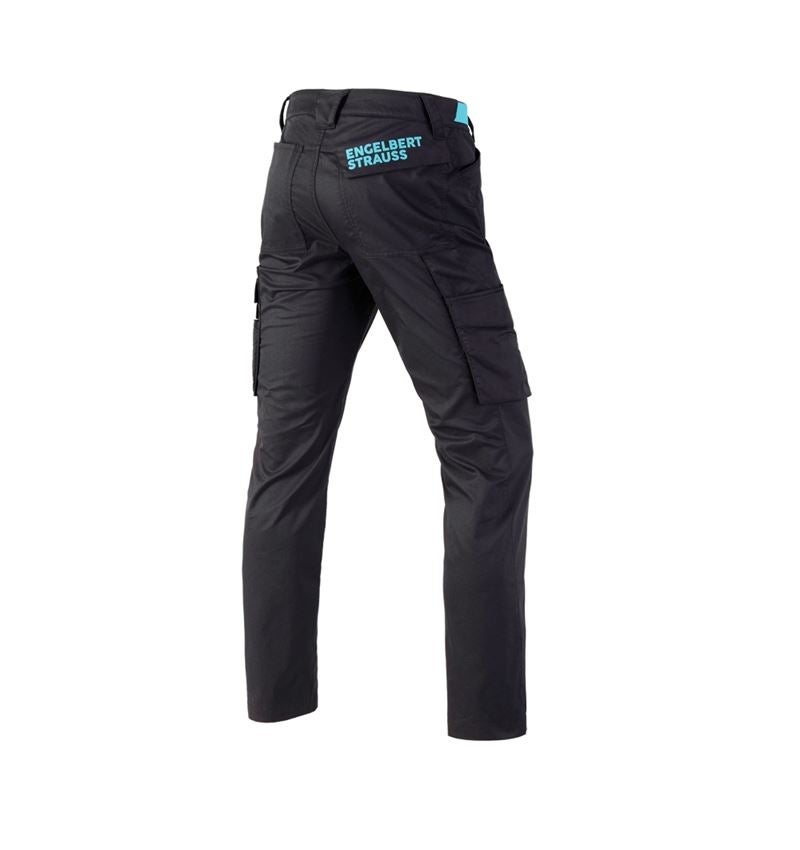 Pantaloni: Pantaloni cargo e.s.trail + nero/turchese lapis 3
