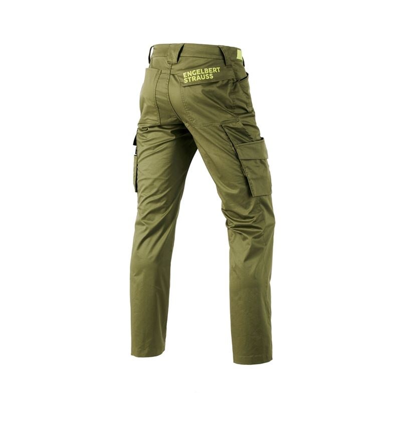 Pantaloni: Pantaloni cargo e.s.trail + verde ginepro/verde lime 3