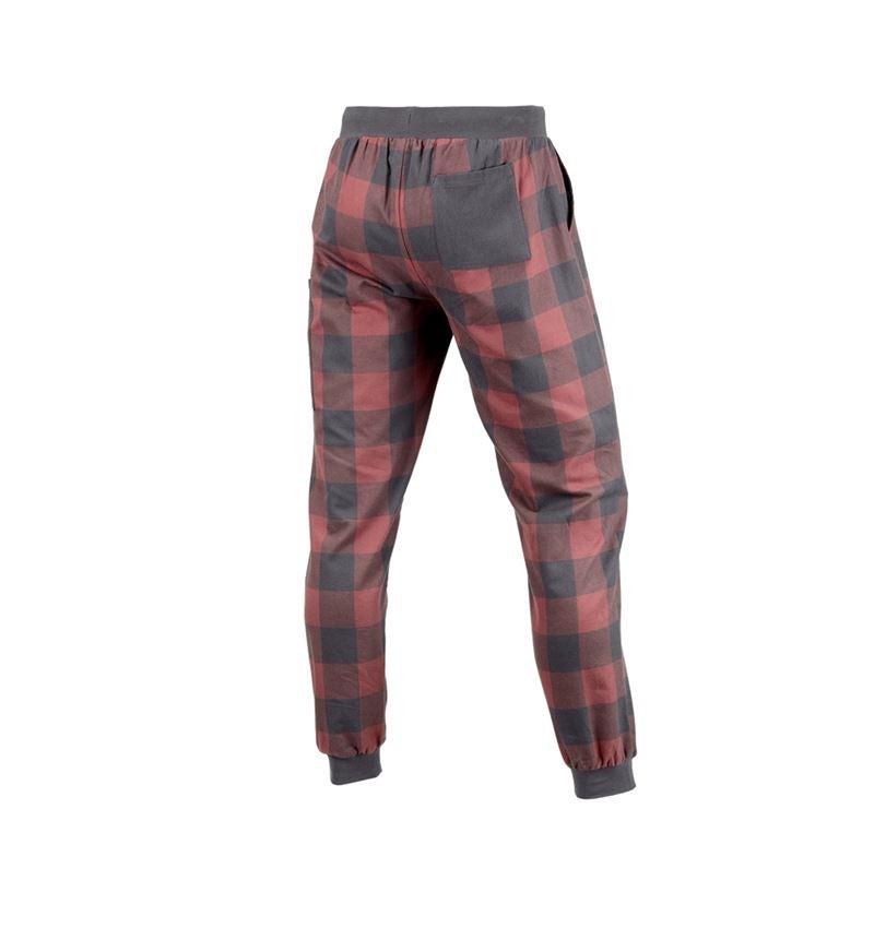 Accessori: e.s. pantaloni Pyjama + rosso ossido/grigio carbone 5