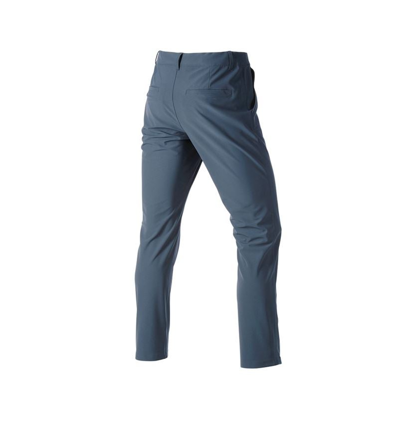 Abbigliamento: Pantaloni da lavoro chino e.s.work&travel + blu ferro 5