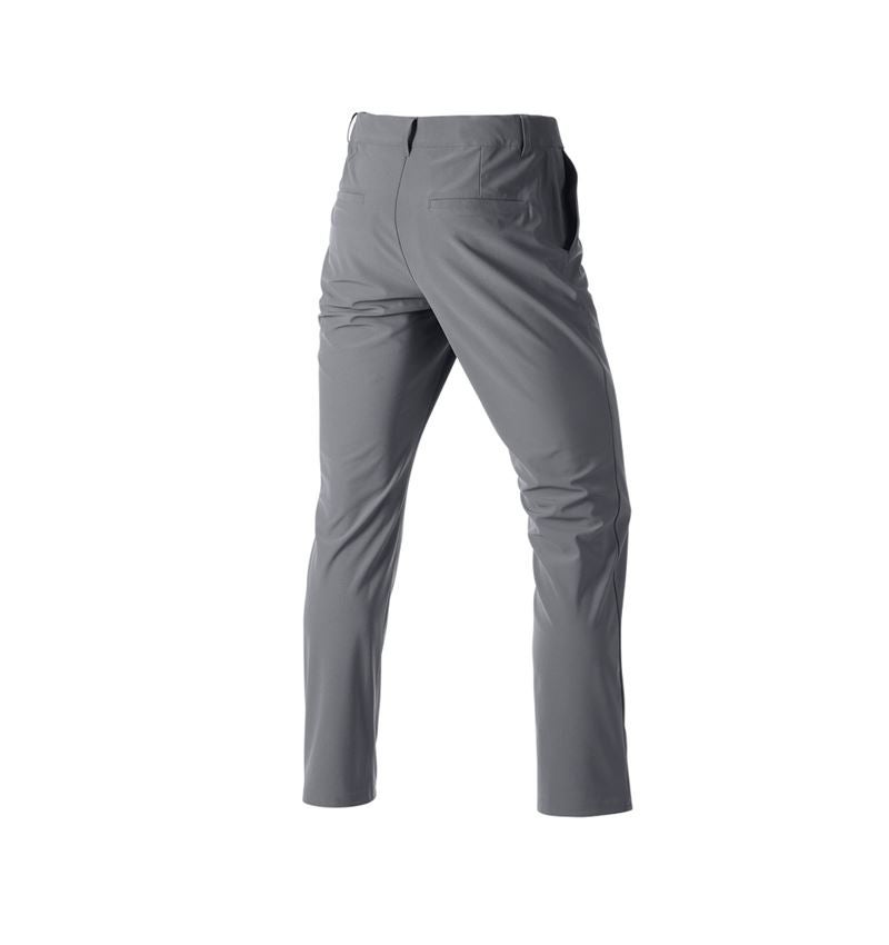 Temi: Pantaloni da lavoro chino e.s.work&travel + grigio basalto 6