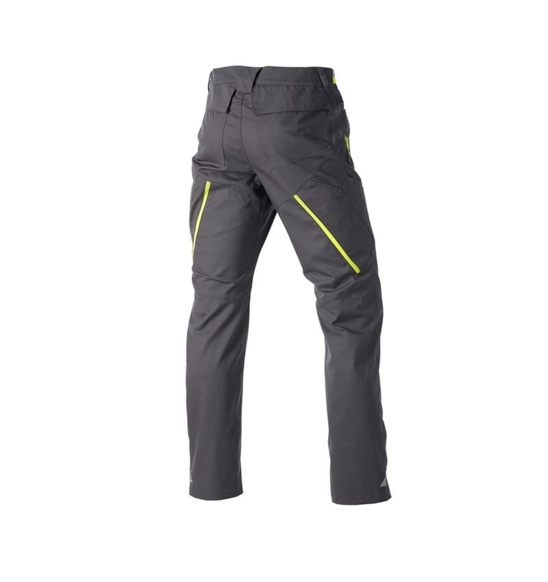 Pantaloni: Pantaloni multipocket e.s.ambition + antracite /giallo fluo 9