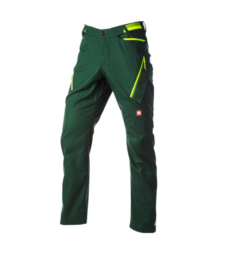 Pantaloni: Pantaloni multipocket e.s.ambition + verde/giallo fluo 5
