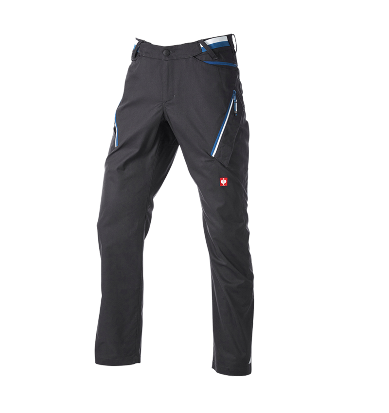 Pantaloni: Pantaloni multipocket e.s.ambition + grafite/blu genziana 6