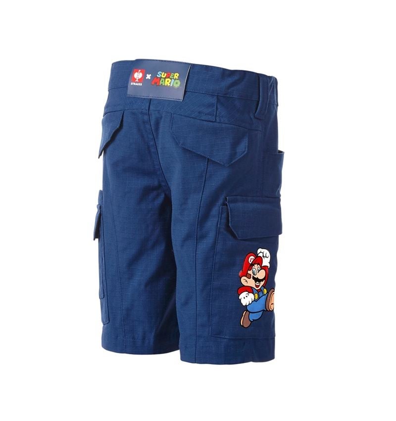Pantaloncini: Super Mario cargoshort, bambino + blu alcalino 1