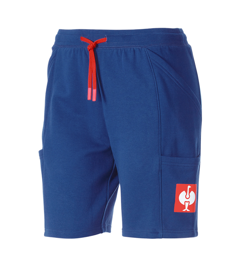 Abbigliamento: Super Mario Sweat short, donna + blu alcalino