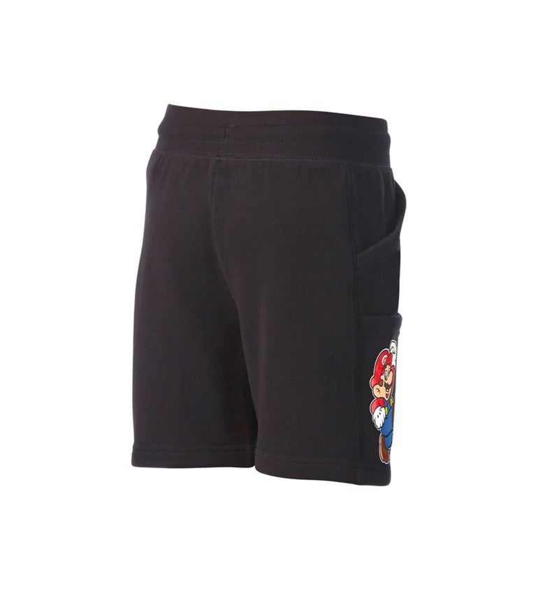 Abbigliamento: Super Mario Sweat short, bambino + nero 1