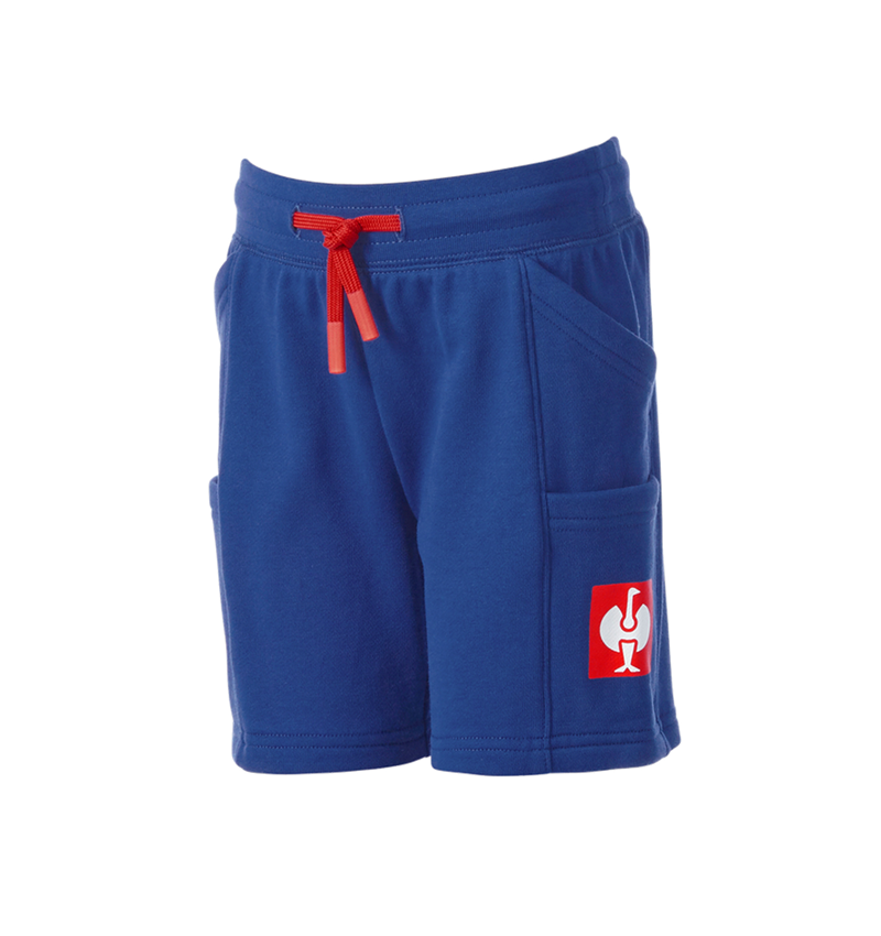 Abbigliamento: Super Mario Sweat short, bambino + blu alcalino