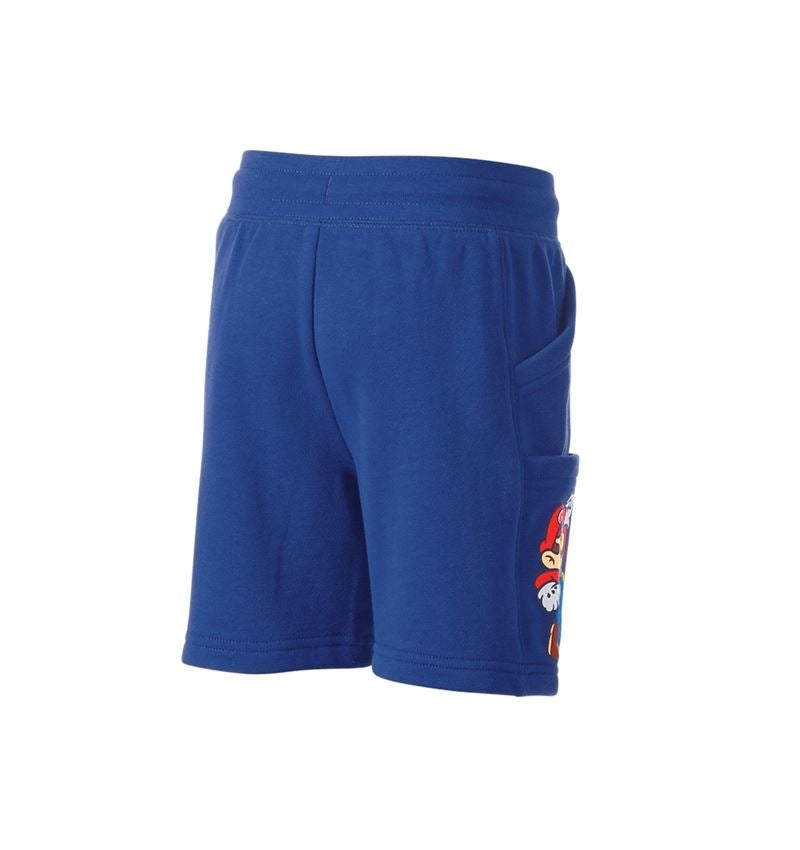 Abbigliamento: Super Mario Sweat short, bambino + blu alcalino 1