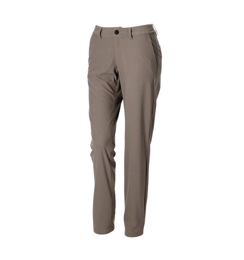 Themen: Berufshose Chino e.s.work&travel, Damen + umbrabraun 3