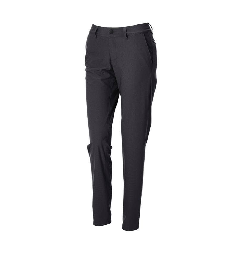 Hosen: Berufshose Chino e.s.work&travel, Damen + schwarz 2