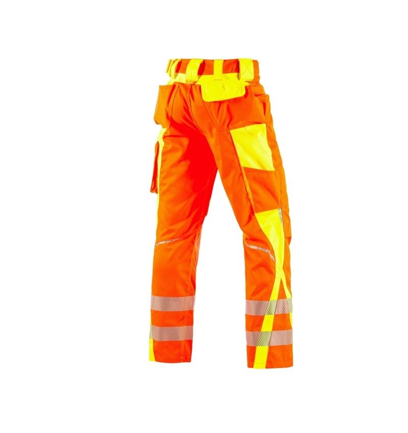 Temi: Pantaloni segnaletici e.s.motion 2020 + arancio fluo/giallo fluo 3
