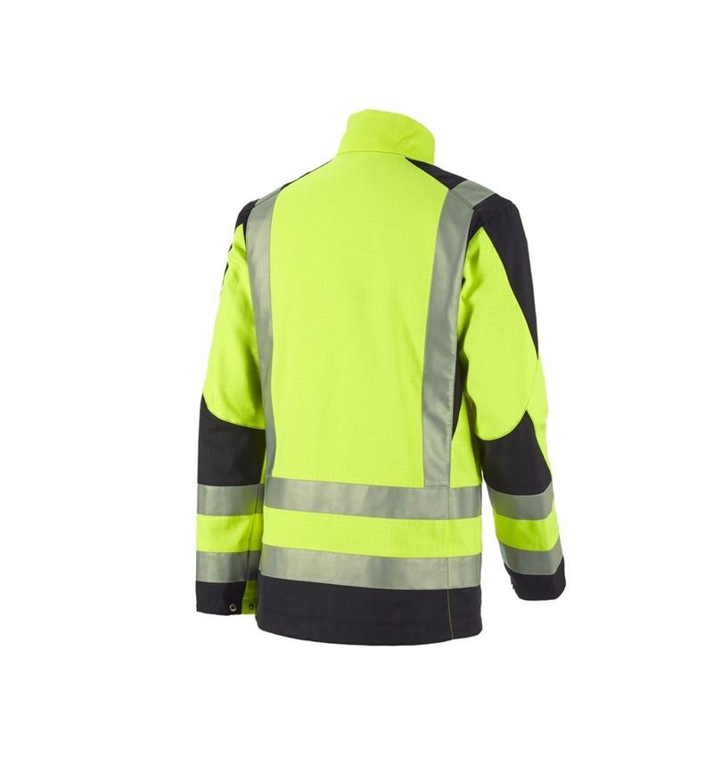 Giacche: e.s. giacca da lavoro multinorm high-vis + giallo fluo/nero 3
