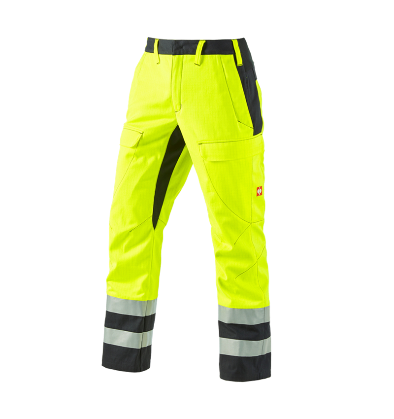 Pantaloni: e.s. pantaloni multinorm high-vis + giallo fluo/nero 2
