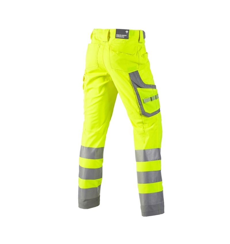 Temi: Pantaloni cargo segnaletici e.s.concrete + giallo fluo/grigio perla 3