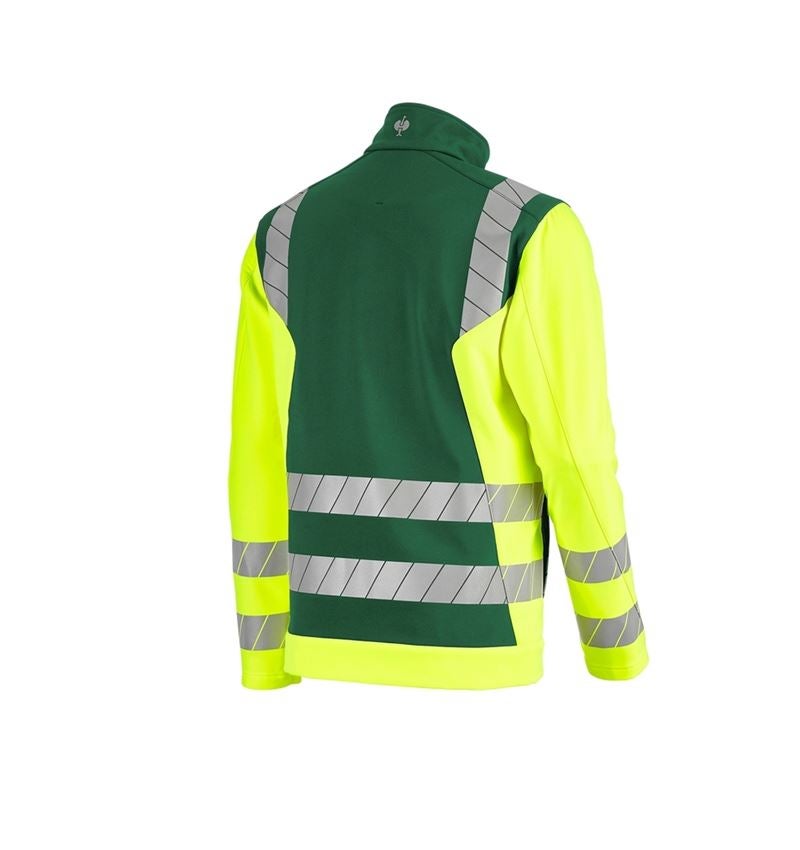 Giacche: Giacca Softshell segnaletica e.s.motion 24/7 + verde/giallo fluo 7