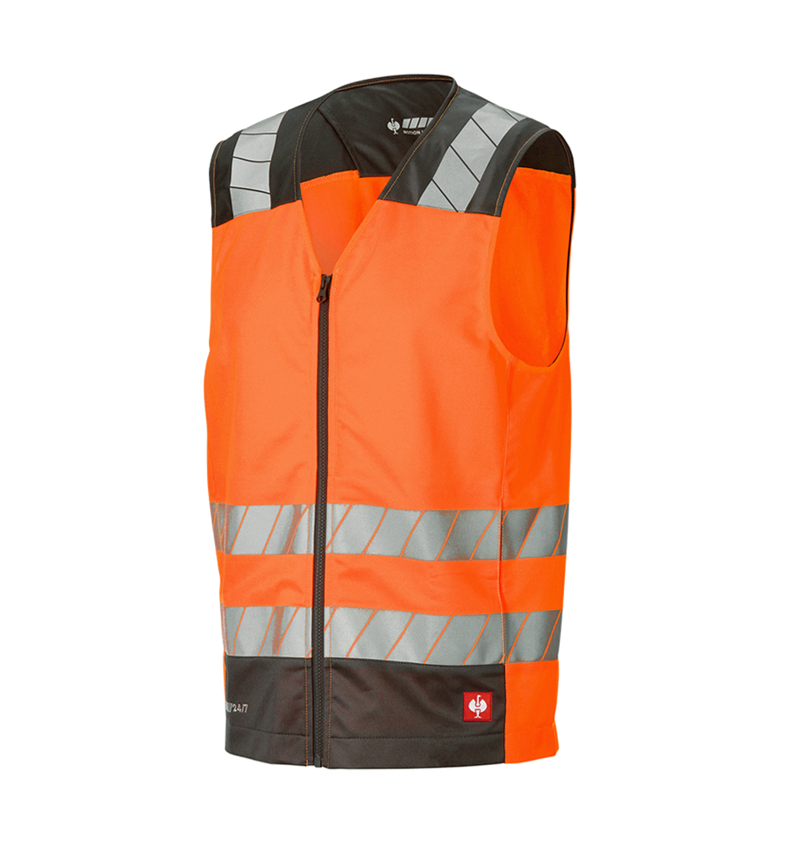 Temi: Gilet segnaletico e.s.motion 24/7 + arancio fluo/antracite  5