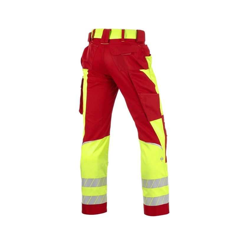 Pantaloni: Pantaloni segnaletici e.s.motion 24/7 + rosso/giallo fluo 6