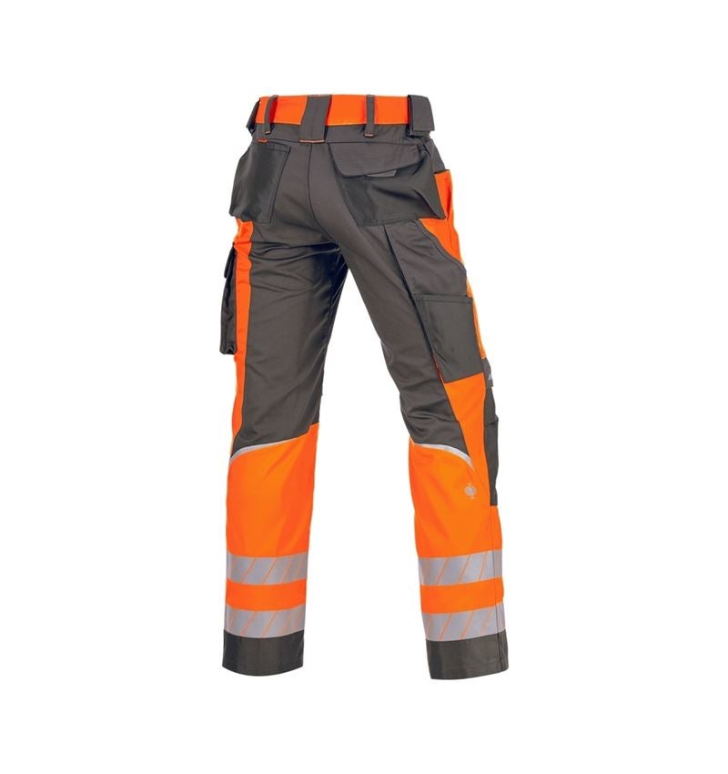 Pantaloni: Pantaloni segnaletici e.s.motion 24/7 + antracite /arancio fluo 11