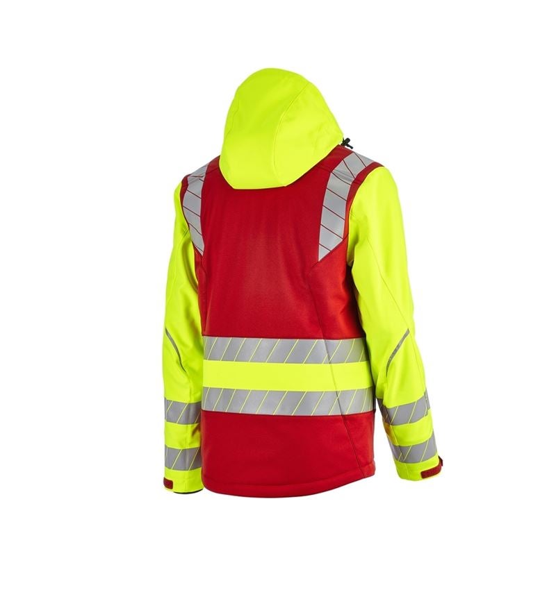 Temi: Giacca segnaletica inve. Softshell e.s.motion 24/7 + rosso/giallo fluo 5