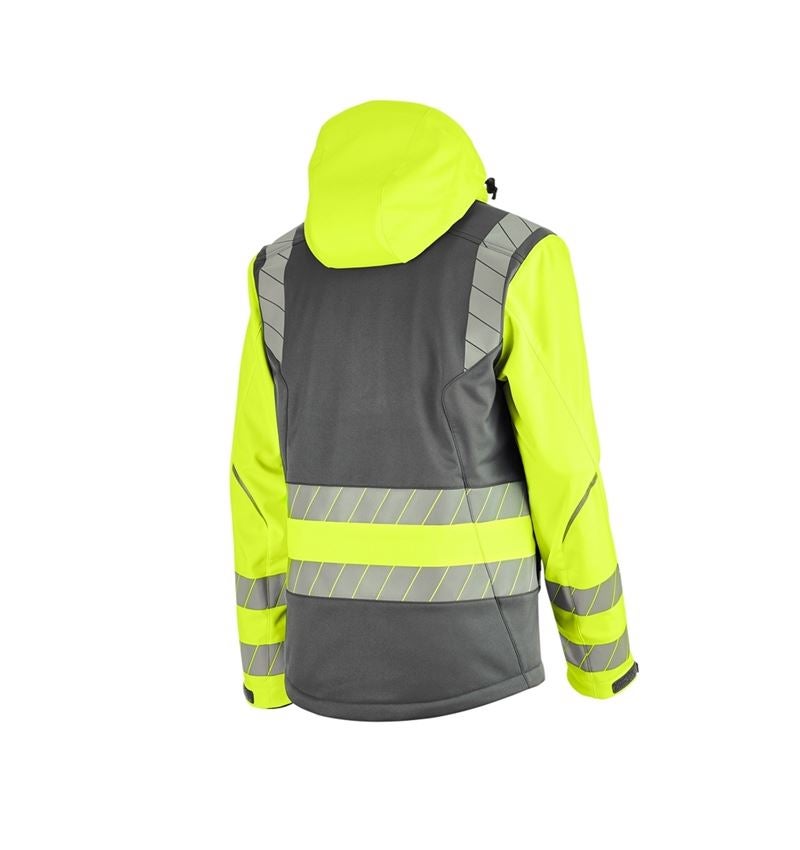 Temi: Giacca segnaletica inve. Softshell e.s.motion 24/7 + antracite /giallo fluo 8