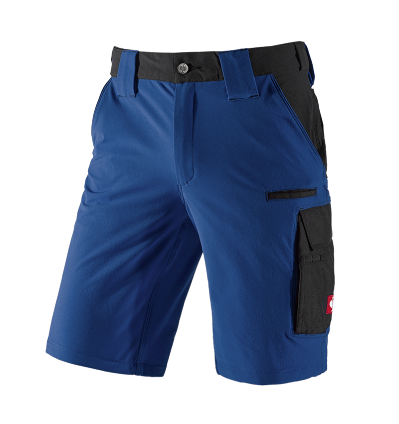 Pantaloni: Short funzionali e.s.dynashield + blu reale/nero