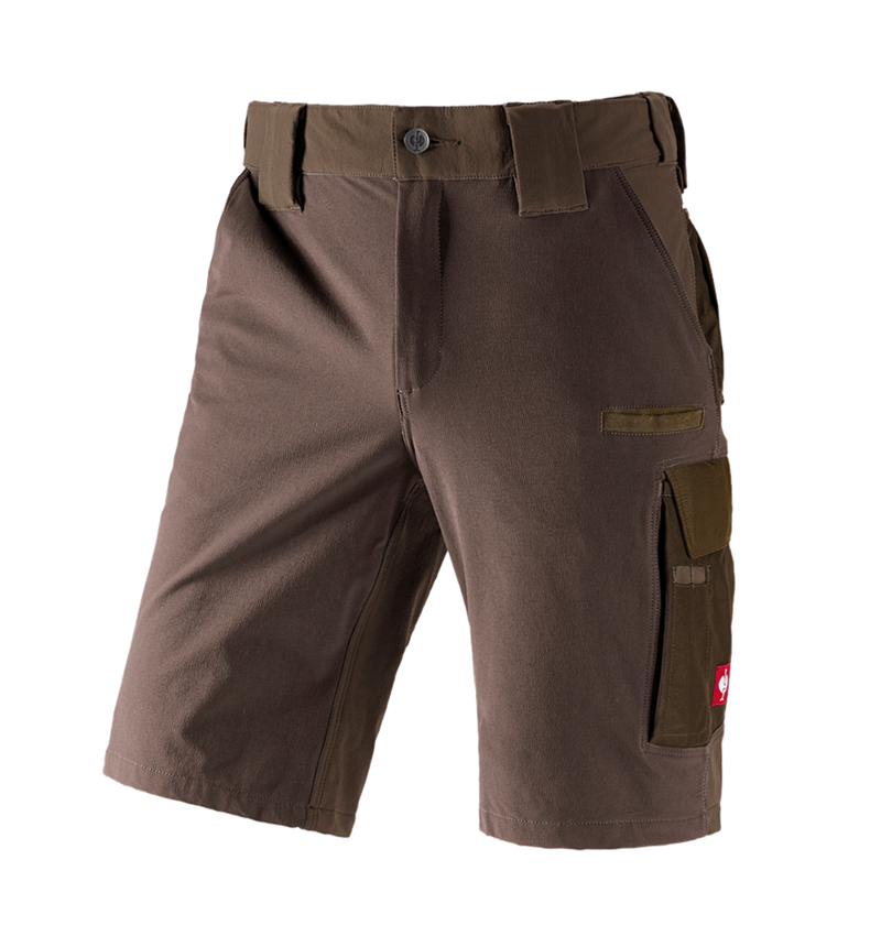 Pantaloni: Short funzionali e.s.dynashield + nocciola/castagna 2