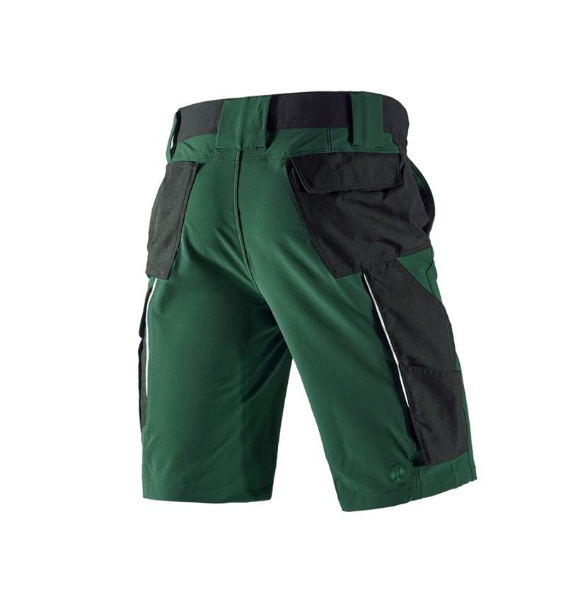 Pantaloni: Short funzionali e.s.dynashield + verde/nero 3