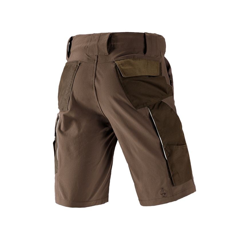 Pantaloni: Short funzionali e.s.dynashield + nocciola/castagna 3