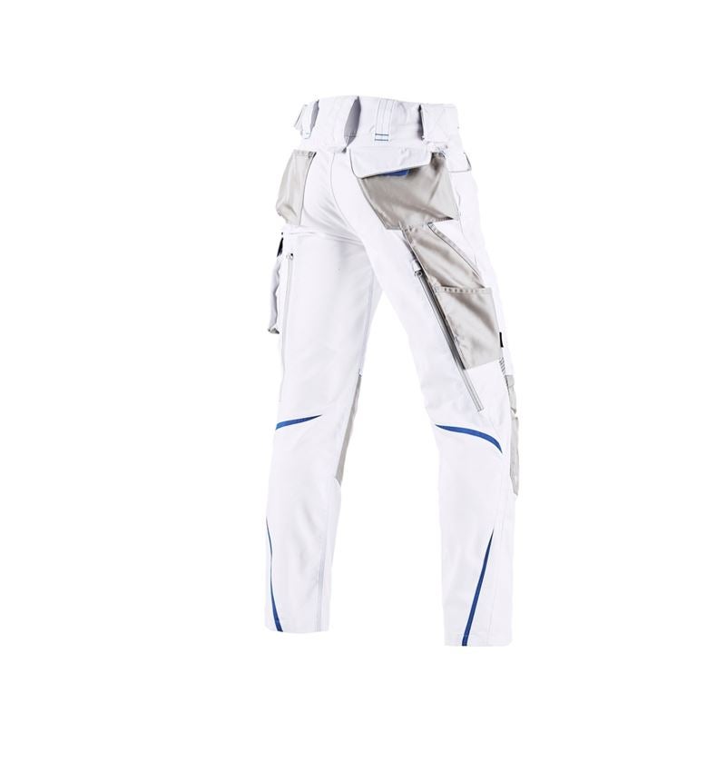 Pantaloni: Pantaloni e.s.motion 2020 + bianco/blu genziana 3