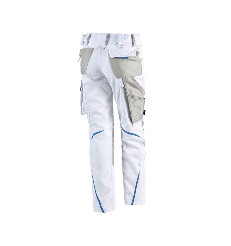Pantaloni da lavoro: Pantaloni da donna e.s.motion 2020 + bianco/blu genziana 3
