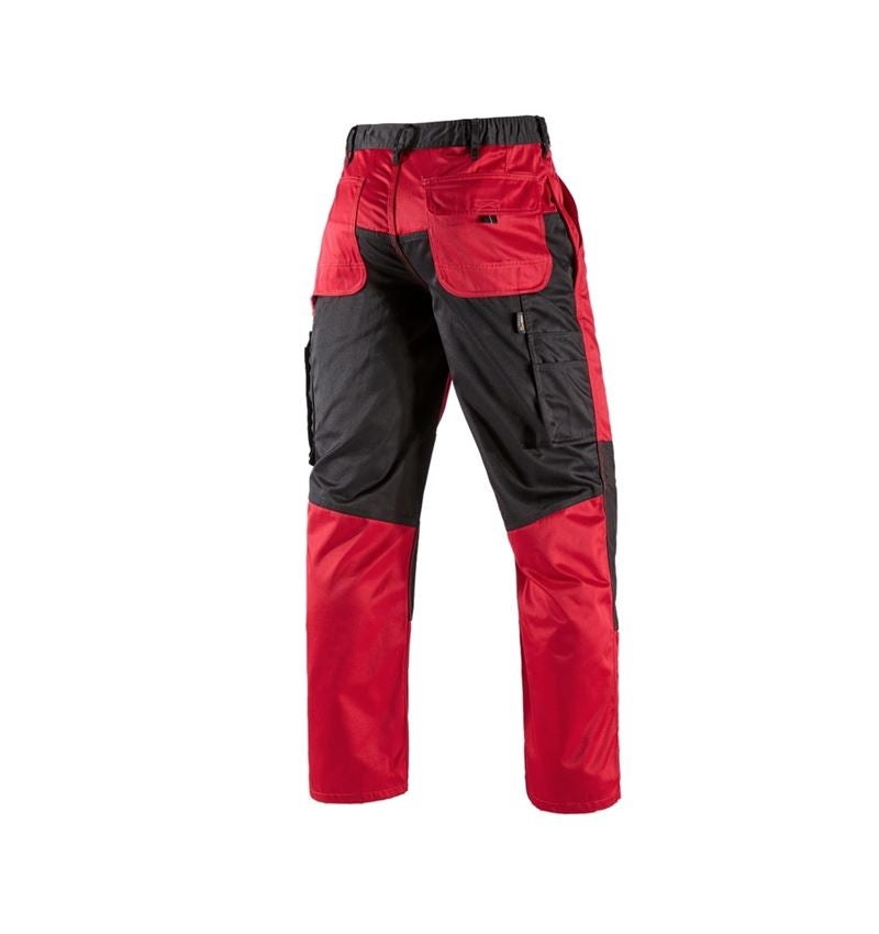 Pantaloni: Pantaloni e.s.image + rosso/nero 9