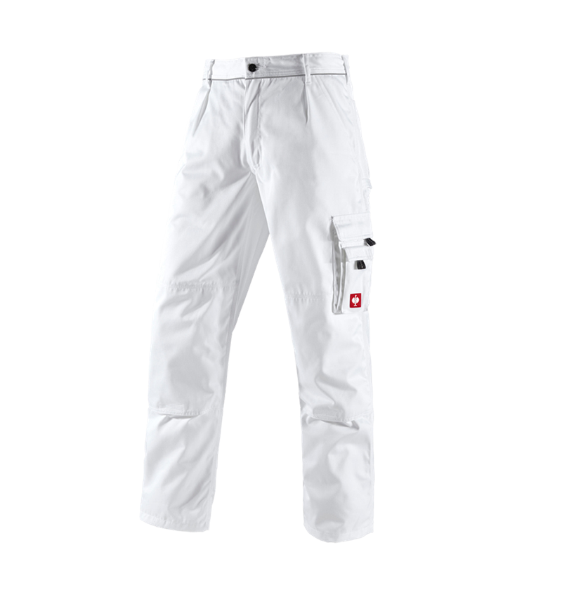 Pantaloni: Pantaloni e.s.classic + bianco 2
