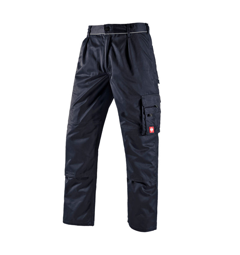 Pantaloni: Pantaloni e.s.classic + blu scuro 2